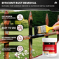 🔥50 % RABATT!🏠Rust Converter Metallic Paint – Ein Anstrich stoppt Rost, kein Abschleifen, keine Dämpfe. Trocknet zu einer glänzenden Metalloberfläche. Perfekt für Gartengeräte und Tore. 🔨🛡️