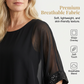 🌟 LIMITED-TIME 50% RABATT! 👕 Lässiges Damenoberteil mit Pailletten – Elegant, Weich, Loose Fit ✨