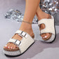 👠Glitzer-Pantoletten für den Sommer: Ergonomisches Fußbett & Brillanter Glanz⭐