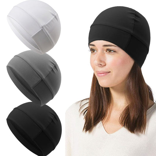 🧢 50% RABATT! 🏃‍♂️ Atmungsaktive Sport-Skullcap – Feuchtigkeitstransport, Helminlett, Ganzjahres-Schutz ☀️