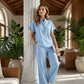 Lässiges Damen-Set – T-Shirt & lange Hose – bequem & stylish für jeden Tag