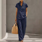 Lässiges Damen-Set – T-Shirt & lange Hose – bequem & stylish für jeden Tag