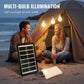 Autarkes Solar-Beleuchtungssystem: Komplett-Set mit 3 LED-Bulbs & Power-Speicher ☀️🔋