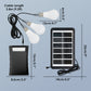 Autarkes Solar-Beleuchtungssystem: Komplett-Set mit 3 LED-Bulbs & Power-Speicher ☀️🔋