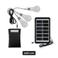 Autarkes Solar-Beleuchtungssystem: Komplett-Set mit 3 LED-Bulbs & Power-Speicher ☀️🔋