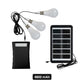 Autarkes Solar-Beleuchtungssystem: Komplett-Set mit 3 LED-Bulbs & Power-Speicher ☀️🔋