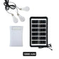 Autarkes Solar-Beleuchtungssystem: Komplett-Set mit 3 LED-Bulbs & Power-Speicher ☀️🔋