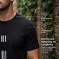 Herren-T-Shirt mit Rundhalsausschnitt und Grafikprint