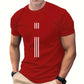 Herren-T-Shirt mit Rundhalsausschnitt und Grafikprint