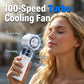 🔥 50% RABATT: 3-in-1 TEC-Eisventilator mit 100 Stufen & Display ❄️🌀