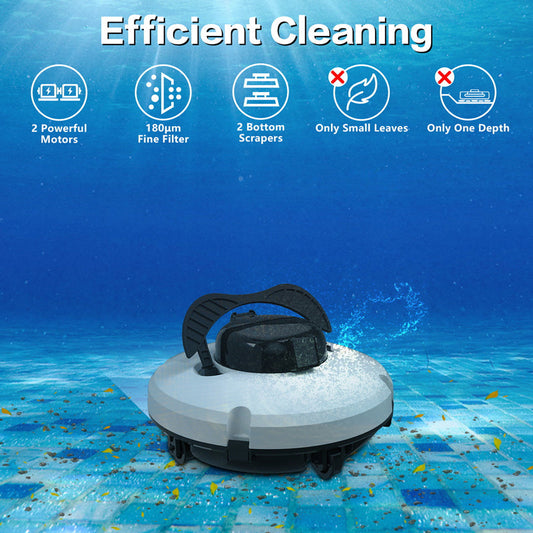 ⌛ NUR HEUTE 72% OFF: Kabelloser Pool-Roboter – Nie wieder selbst reinigen! 🤖🌊