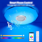 💡🎵Smarte 60W LED Deckenleuchte mit Bluetooth-Lautsprecher | RGB Farbwechsel & Dimmbar