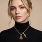 ✝️ 50% RABATT! ✨ Gold Faith Doppelanhänger – Verstellbare Kette, exquisite Handwerkskunst & heilige Eleganz – Ein bedeutungsvolles Geschenk für besondere Momente 💛