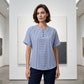Gestreiftes Henley-Shirt – bequem, bügelfrei & hautfreundlich