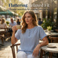 Gestreiftes Henley-Shirt – bequem, bügelfrei & hautfreundlich