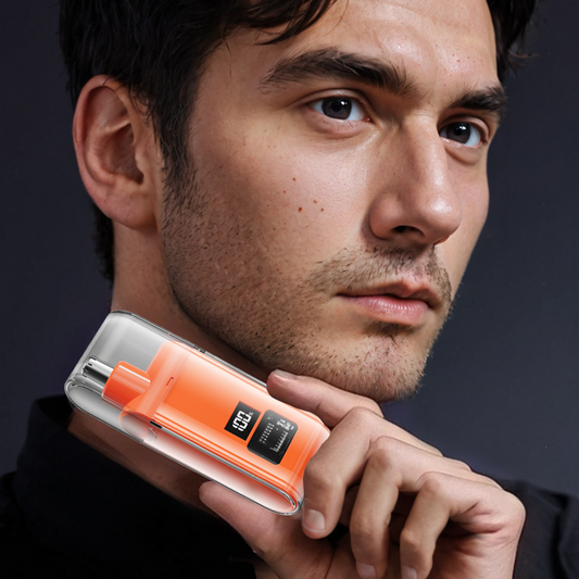 🔋 ✨ Wiederaufladbarer Nasen- & Ohrenhaarschneider – Kompakt, leise & perfekt für die schnelle Pflege unterwegs 🧔‍♂️