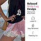 🩳 JETZT 50 % RABATT! ✨ Shorts mit Satin-Spitzenbesatz – Lässiger Sommer-Chic – Weich, atmungsaktiv und perfekt zum Entspannen oder für den Look vom Strand in die Bar 🌿