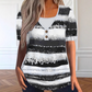 👚Gestreiftes Henley-Shirt aus Kunstleder – Zweiteiler-Look – Weich, luftig und perfekt zum Kombinieren oder solo – lässiger Chic für Frühling und Sommer 🌸