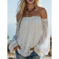 👚 Bezahlbarer Luxus! 🌸 Büsten-BH aus Spitze – transparent, weite Ärmel & Boho-Stil – Luftiger Sommertraum, perfekt für Festival, Strand oder einen romantischen Look ☀️