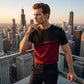 👕 50% RABATT! 🎨 Herren-Crewneck-T-Shirt mit Farbblöcken – Weiche Baumwolle & markanter Kontrast – Vielseitig für Alltag, Freizeit oder einen lässigen Look – bequem & stylisch 🌿✨