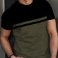 👕 50% RABATT! 🎨 Herren-Crewneck-T-Shirt mit Farbblöcken – Weiche Baumwolle & markanter Kontrast – Vielseitig für Alltag, Freizeit oder einen lässigen Look – bequem & stylisch 🌿✨