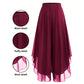 👖✨ Damen Chiffon-Hose mit weitem Bein – 50% RABATT! Asymmetrisch & elegant – Perfekt für Alltag & Urlaub 🌿