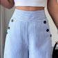 📢 Deal: Elegante Streifenhose (Weites Bein & Hohe Taille) – Jetzt 50% Rabatt! 👖