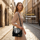 👜 BEGRENZTE ZEIT 52% RABATT! ✨ Glänzende Krokodilmuster Damenhandtasche – Strukturiert, Goldene Beschläge, Geräumig & Schick 💼