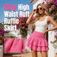 🔥 HALBER PREIS! 50% RABATT auf den High-Waist-Rüschenrock! 🌺
