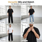 🧍‍♂️ –50% RABATT | Moderner Herren-Trainingsanzug im Plissee-Look 🌟✨