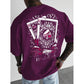 Herren-T-Shirt mit Spielkartenmotiv