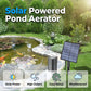 🐟✨ Solar-Teichbelüfter mit Luftpumpe – sauberes Wasser, gesunde Fische, null Stromkosten. ☀️💧