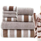 🔥🧣 50% RABATT! Gestreifte Korallenvelours-Handtücher – modernes Design, flauschige Qualität, erstklassiger Komfort. ✨