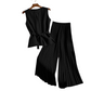 👗🌸 Damen 2-teiliges Set – ärmelloses Top & Hose – 50% RABATT! Perfekt aufeinander abgestimmt, luftig, vielseitig – für jeden Anlass. 🔥✨