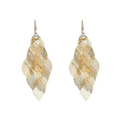 🔥🍃 50% RABATT! Women's Elegant Cascading Hollow Leaf Earrings – verspielt, feminin, perfekt für Frühling & Sommer. 🌸💎