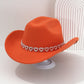 📢📢 40 % RABATT !! ⏰Damen Strass-Herz Cowboyhut Eleganter Französischer Jazz Fedora