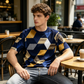👕🎨 Herren-T-Shirt mit geometrischem 3D-Print – 50% RABATT! Auffälliges Design, atmungsaktiv, bequem – perfekt für Streetwear & Alltag. 🔥✨