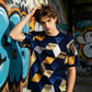 👕🎨 Herren-T-Shirt mit geometrischem 3D-Print – 50% RABATT! Auffälliges Design, atmungsaktiv, bequem – perfekt für Streetwear & Alltag. 🔥✨