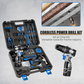 🔧⚡ Akku-Bohrerset – 18V Lithium-Ionen, 1150 U/min, 300 W – komplett, kabellos, leistungsstark. 50% RABATT! 💪🔩