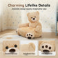 🧸 Plüsch-Teddybär-Kindersofa – weiches Cartoon-Tier-Sitzkissen mit Rückenlehne für Kinder