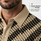 🔥👔 50% RABATT! Men's Geometric Print Collared Shirts – auffälliges Design, bequeme Passform, ideal für warme Tage. 💨💪