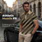🔥👔 50% RABATT! Men's Geometric Print Collared Shirts – auffälliges Design, bequeme Passform, ideal für warme Tage. 💨💪