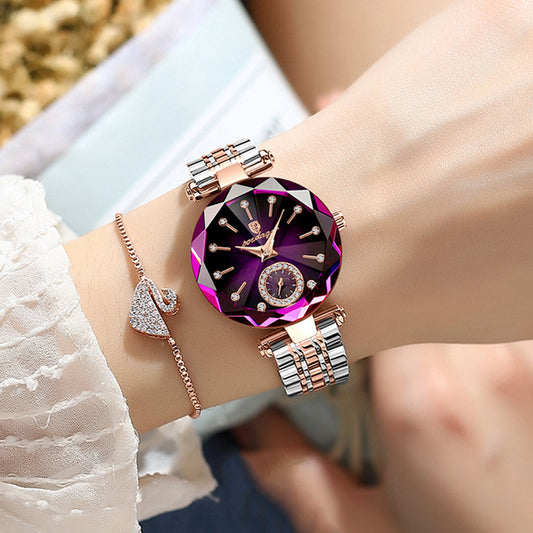 ⌚💎 Luxus Uhren für Damen – Edelstahl, wasserdicht, Quarz – inkl. Geschenkbox. 50% RABATT! 🔥✨