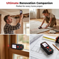 📏🔦 Tragbarer digitaler Laser-Entfernungsmesser | Hochgenau für Hausbau & Renovierung✨