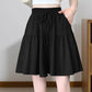 👗🏃Damenrockhose mit hoher Taille, weitem Bein und Rüschen (Culottes)