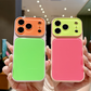 📱🎨 Vibrant Contrast Color Dopamine Acrylic Phone Case – 50% RABATT! Knallige Farben, auffälliges Design – gute Laune garantiert. 🔥✨