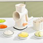 🔥🥕 50% RABATT! Multifunktionaler Gemüseschneider – rotierend, vielseitig, einfach – perfekt für Salate & Meal Prep. 💪🥗