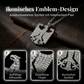 🦅🇩🇪 Halskette mit Bundesadler-Emblem – 50% RABATT! Trage deine Verbundenheit mit Stolz – edles Design, hochwertig verarbeitet. 🔥✨