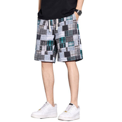 📢📢50% RABATT!! ⏰Lässige Herren-Shorts im Color-Block-Design