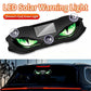 Solarbetriebene LED-Warnleuchte fürs Auto